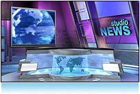 Classic Virtual News Set